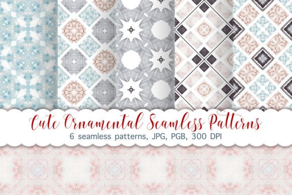Cute Ornamental Patterns: A Creative Resource for Designers and Craft Enthusiasts