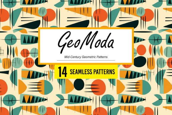GeoModa - Mid-Century Geometric Patterns