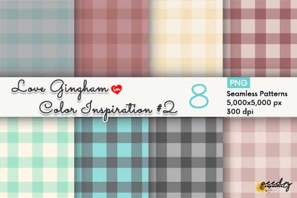 Gingham in Color Inspiration Patterns