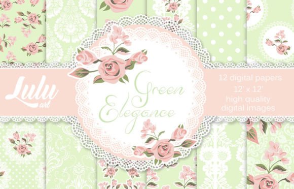 Green Elegance Patterns: A Practical Guide to Digital Paper Sheets