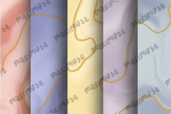 Marble Patterns with Glitter: A Unique Design Choice
