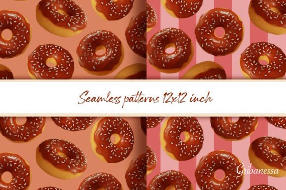 Seamless Patterns with Doughnuts